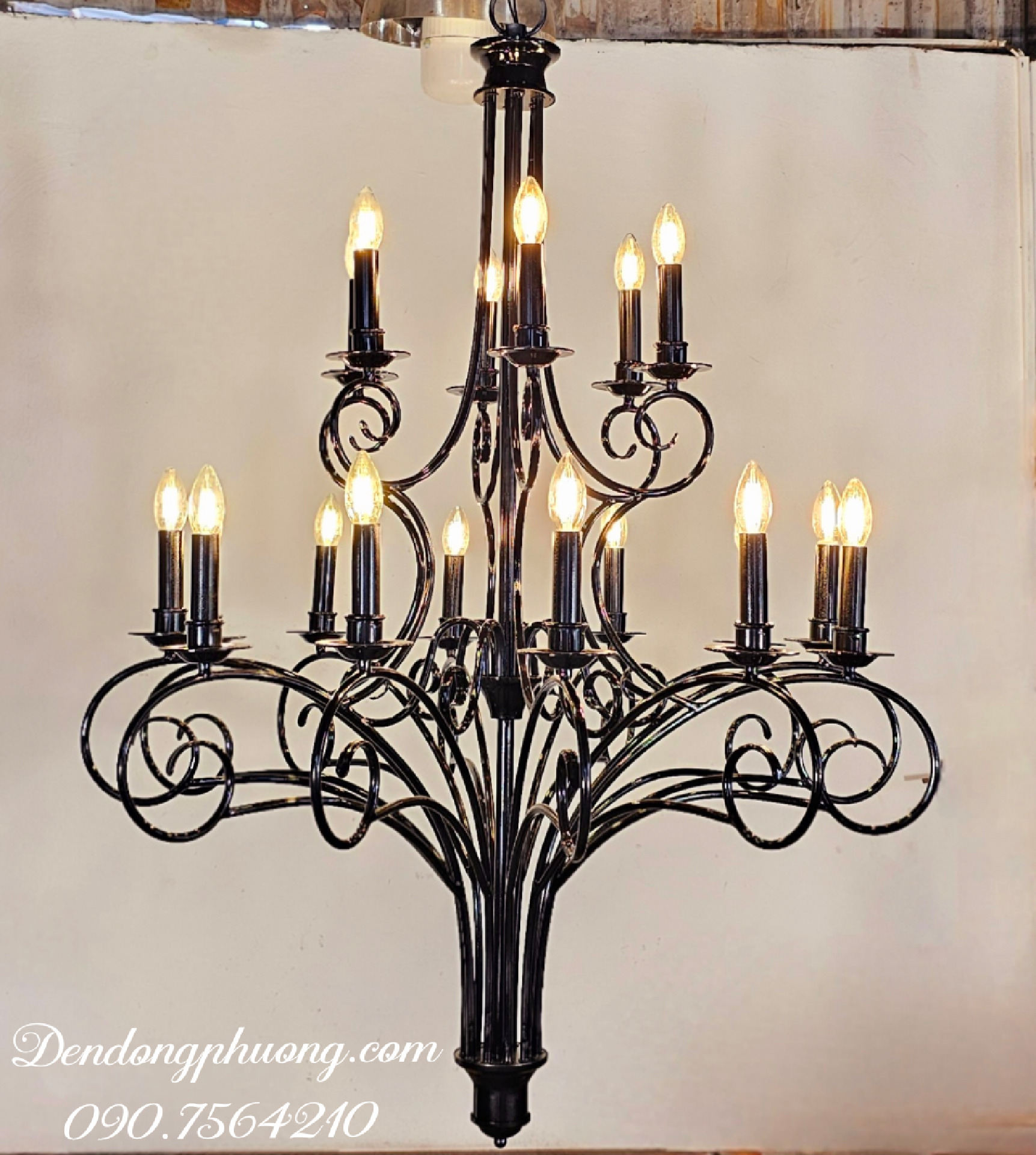 đèn chùm cổ điển DDP 1202