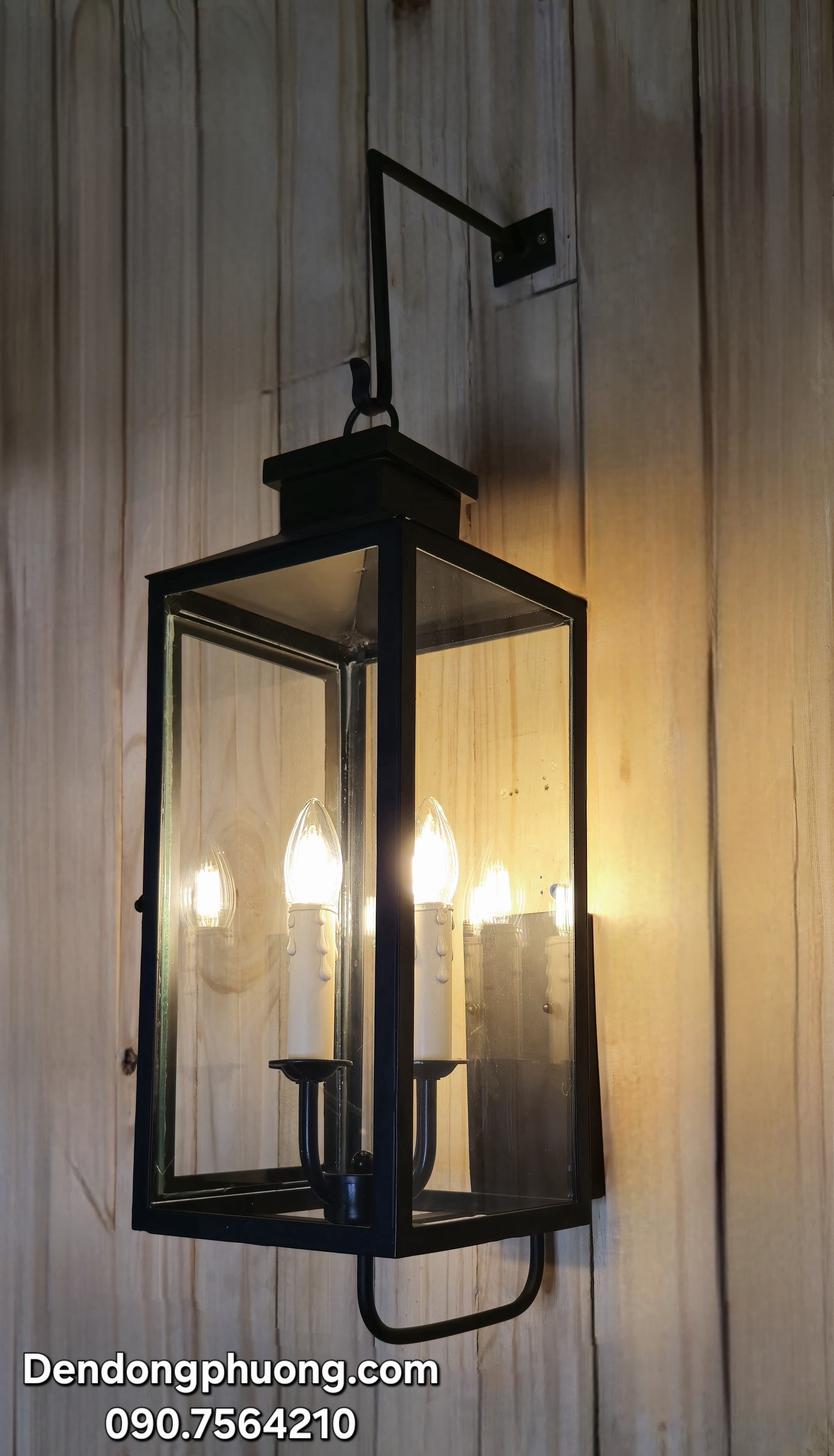 đèn vách ngoài phong cách châu âu 3038
